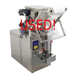 USED! 110V 30-300ml Automatic Quantitative Bag Filling Sealing Machine 9.4"Film - Picture 1 of 24