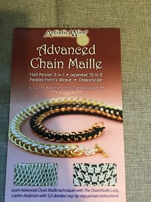 Chain Maille Basic & Advanced Booklet, by Lauren Andersen - Image 1 of 3