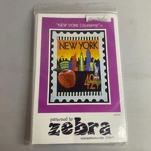 #8077 Patterns by Zebra "New York Citystamp" Sewing Pattern - Picture 1 of 2