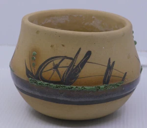 PLANTADORA DE CERÁMICA ARTÍSTICA BETTY SELBY STUDIO DE COLECCIÓN con DISEÑO SUROESTE, CACTUS - Imagen 1 de 7