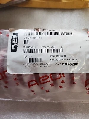 2007 Polaris Outlaw Sportsman 90 Front Shock Absorber Red Spring Left Right New  - Image 1 of 4