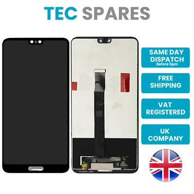 TECSPARES Huawei P20 EML-L09 LCD Screen Touch Display EML-L09C EML-L29 EML-AL00 - UK