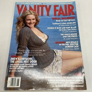 Vanity Fair - June 2003 - Drew Barrymore - George W. Bush - Law & Order Reunion - Picture 1 of 2