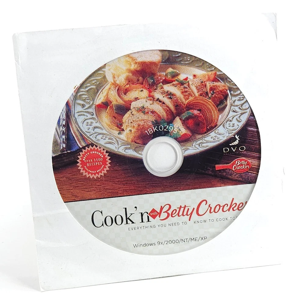 Cook'n w/ Betty Crocker CD 2004 DVO Everything You Need To Know To Cook Today - Image 1 of 4