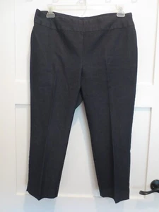 Chico's So Slimming Sz 3 or 16-18 Denim-like Stretch Pull ON Crops Pants EUC!! - Picture 1 of 4