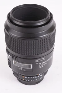 Nikon Micro NIKKOR AF 105mm f/2.8 D Prime Telephoto Macro Camera Lens #T-97136 - Picture 1 of 8