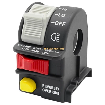 Left Handlebar Engine Start Switch for Polaris Sportsman 335 400 500 1999-2001 - Image 1 of 4