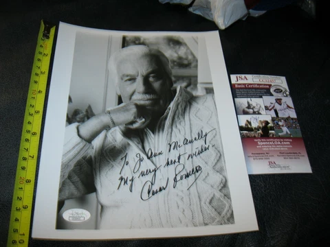Cesar Romero Autographed 8 x 10 Photo JSA Certified Cover