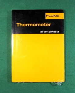 FLUKE 51-54 Series II Thermometer 'User's Manual' English Version - Picture 1 of 2