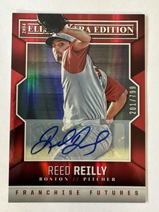 Reed Reilly 2014 Elite Franchise Futures Red Auto #14 Boston Red Sox 201/799