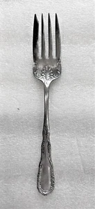 Vintage Kaltfleischgabel - W.F. Rogers Mfg. Co., A1., nicht identifiziertes Muster - Bild 1 von 4