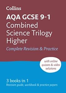 Grade 9-1 GCSE Combined Science Trilogy Higher AQA All-in-One... by Collins GCSE