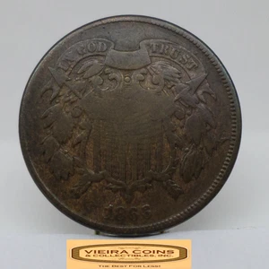 1866 Zwei-Cent-Stück, 2 Cent-Stück - #C53118NQ - Bild 1 von 2