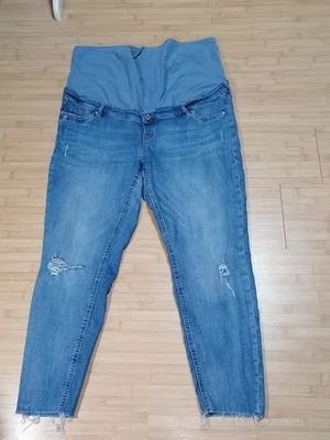 Umstandshose Jeans Hose Umstandsmode Schwangerschaft von H&M Mama  Gr. XXL / 44 - Bild 1 von 4