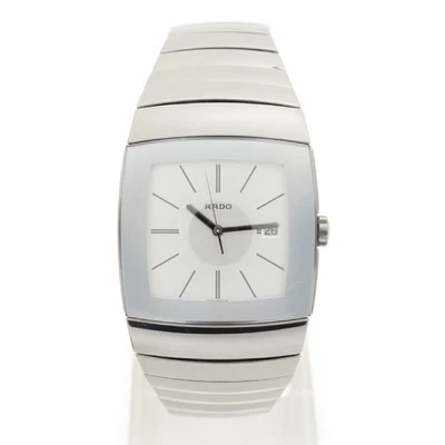 Wristwatch RADO R13719122 Sintra Silver White 34.5mm Ceramic Quartz USED - Image 1 of 4