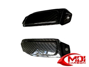Yamaha Carbon Fiber R6 06 07 Rear Footrest Cutout Covers - Picture 1 of 4