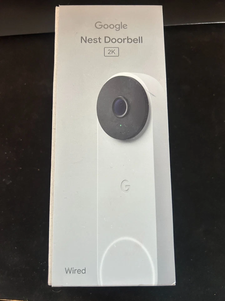 Timbre Video Google Nest con Cable 3ª Generación 2K HDR IP65 (Nieve) NUEVO Foto 1 de 1