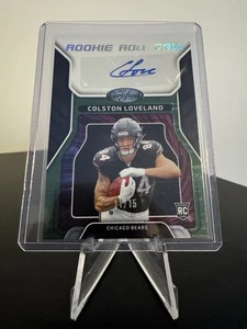 Colston Loveland - 2025 Certified Football - Rookie Roll Call Auto /15! Chicago - Bild 1 von 3