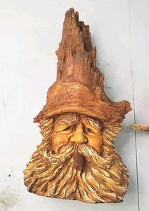 "Escultura de espíritu de madera Stephen Herrero 9,5"""  - Imagen 1 de 6