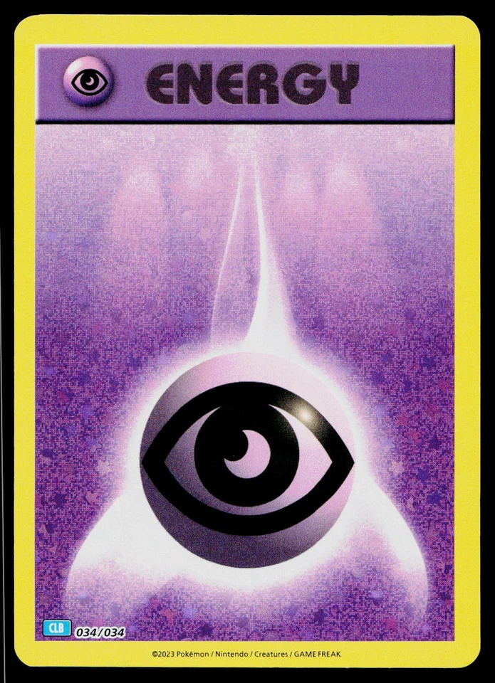 Basic Psychic Energy 034/034 Trading Card Game Classic Classic Collection - Image 1 of 2