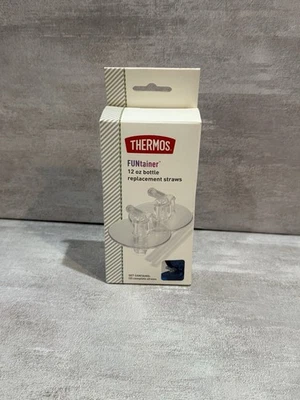 Replacement Straws for 12 oz Thermos FUNtainer® Bottle F410 F401, set of 2 - Image 1 of 2