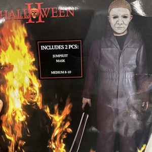 Costume Halloween Michael Myers solo tuta taglia giovane M 8-10 senza maschera - Foto 1 di 9