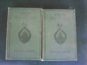 "From Sea to Sea" 2-Volume Set. Rudyard Kipling. 1899 Doubleday - Picture 1 of 4