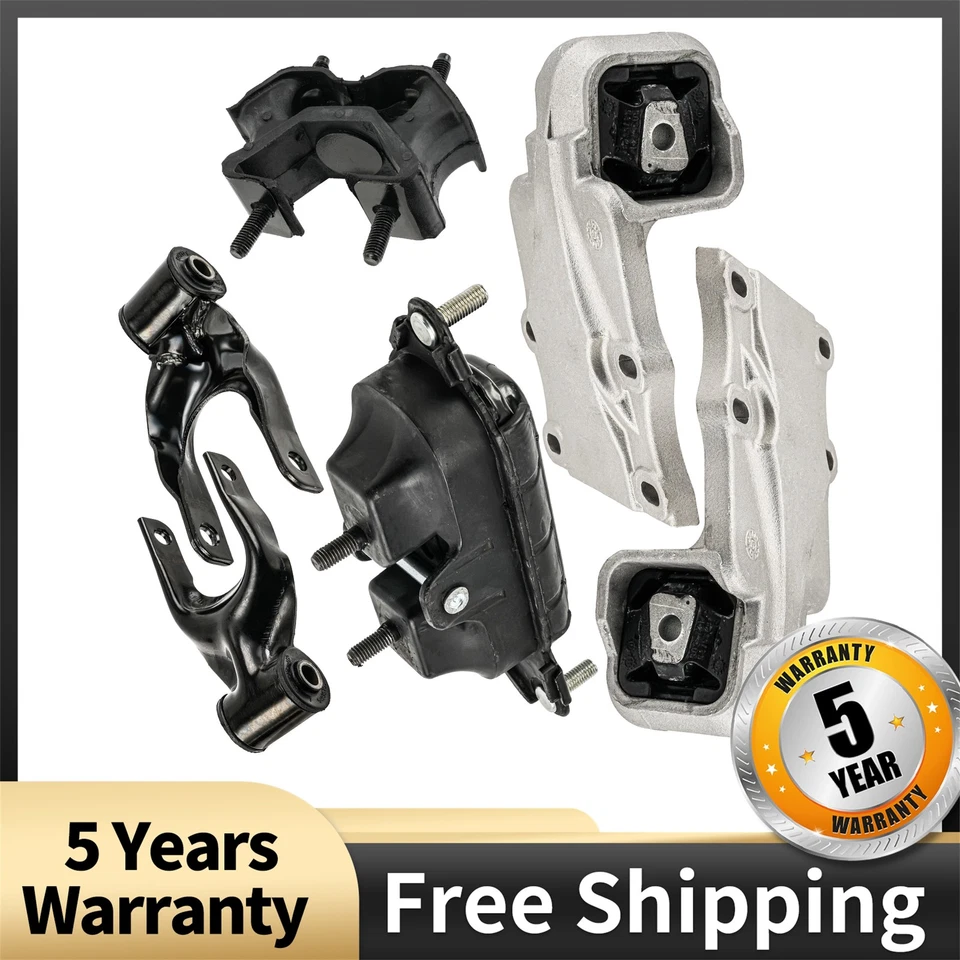 Juego de 6 soportes de motor para Chevrolet Uplander 2005-2008 Pontiac Aztek 2001-2005 Foto 1 de 4