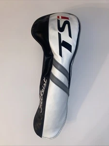 Titleist TSi Driver Headcover Head Cover White/Black/Red Leather - Picture 1 of 6