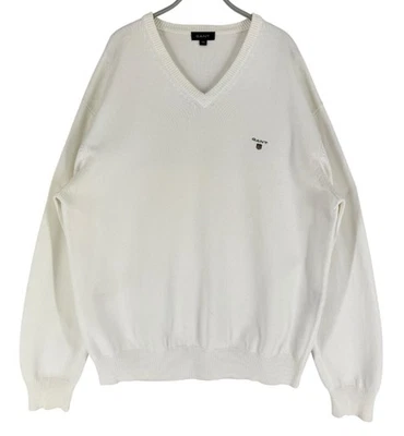 Gant Homme Pull À Col En V Taille 2XL - Photo 1/4