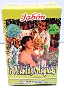 Jabón Esotérico Para LIMPIAS 7-PLANTAS MAGICAS, Limpia Malas Vibras/Mal De Ojo - Imagen 1 de 2