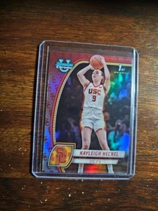 2024-25 Bowman University Chrome Kayleigh Heckel Team Logo Parallel SSP SP #43 - Picture 1 of 2