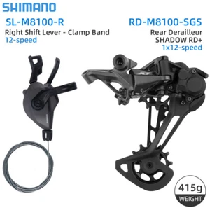 SHIMANO DEORE XT M8100 1x12 Speed MTB Groupset 12V Shifter Rear Derailleur - Picture 1 of 15