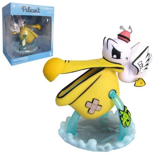 Kidrobot - Pelican't Yellow Medium Figure by Joe Ledbetter - Immagine 1 di 1