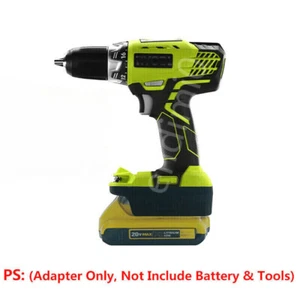 1PCS for DEWALT 20V Slider Battery to for RYOBI 18V Tools Adapter (Adapter Only) - Picture 1 of 5