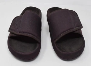 Season 6 Slides Yeezy Mens Nylon Slides 5 Brown - Picture 1 of 6