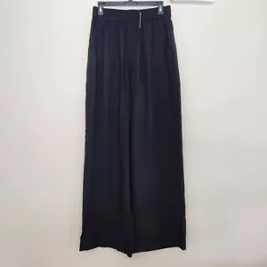 Madewell Womens Black The Tall Carley Wide Leg Pant Size Small Tall NWT - Picture 1 of 13