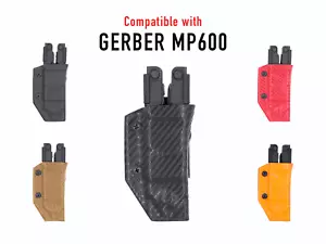 Clip & Carry Kydex Multitool Sheath - For the Gerber MP600 - USA Made - Picture 1 of 9