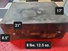 Antique Vintage Steamer Trunk Traveled to Europe in WWI with American Soldier