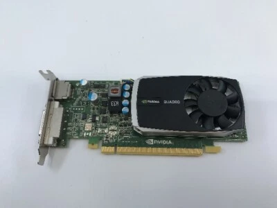 NVIDIA Quadro 600 Video Card 1GB DDR3, PCIe x16 DVI-I DisplayPort - Image 1 of 4