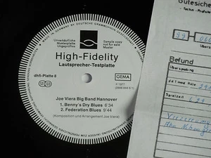 HIFI LAUTSPRECHER - TESTPLATTE LP Promo Archiv-Copy mint - Picture 1 of 1
