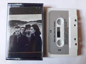 U2 The Joshua Tree 1987 Cassette Album Silver Labels New Wave Bono The Edge - Picture 1 of 2