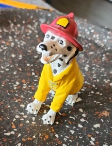 Bomberos Departamento de Bomberos Figura de perro cachorro dálmata vintage 1994 Avery Creations en estado bastante bueno+ - Imagen 1 de 13