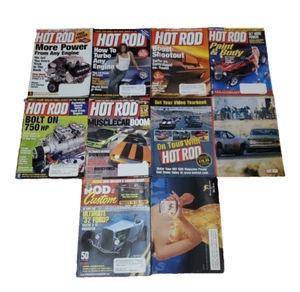 Vintage Street Rodder Hot Rod Car Magazine Lot Of 10 Mixed Issues Automotive - Imagen 1 de 5