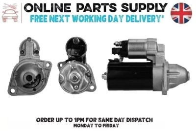 Starter Motor For BMW 125i M135i 220i 228i 328i 335i 435i 520i 528i 535i X1 Z4 - Image 1 of 4