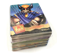 73 x Fleer 95 Ultra Fox Kids Network Trading Cards X-Men The Tick Bobby’s World