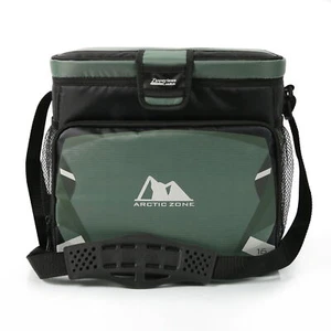 Arctic Zone 16 Can Zipperless Soft Sided Cooler with Hard Liner, Sea Foam Green - Picture 1 of 7