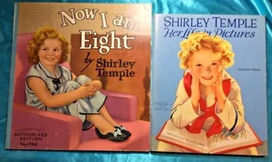 "DOS Libros de Cuentos Shirley Temple "SU VIDA en FOTOS" y "AHORA TENGO OCHO" - Imagen 1 de 5