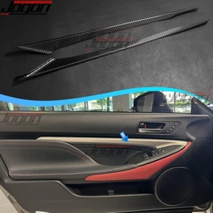 Real Carbon For Lexus RC300 RC350 AWD RC F Sport 2020-25 Door Panel Armrest Trim - Bild 1 von 12