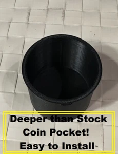 Center Console COIN Pocket Filler 2011-2019 Ford Explorer Police Interceptor PIU - Picture 1 of 7